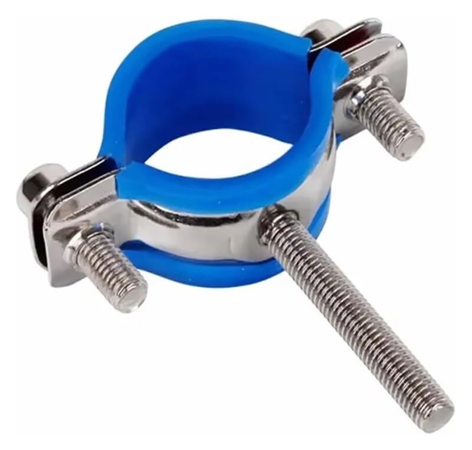CYJAZNHH Adjustable Pipe Bracket Clamp M8 50mm Screw Rod, 304 Stainless Steel, Multiple Sizes(102-108mm)