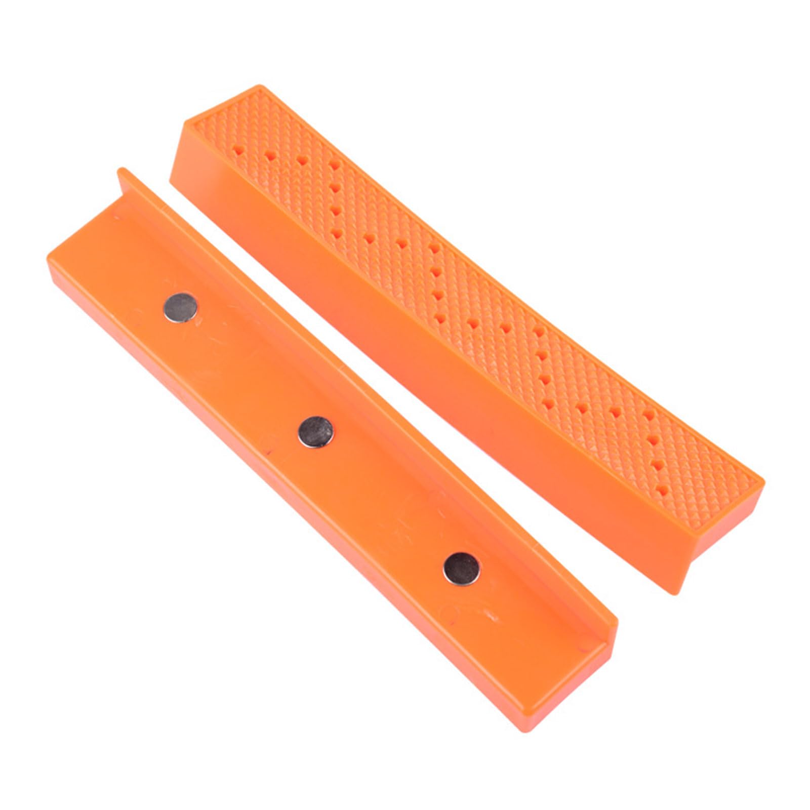 Vise Clamp Pads Featuring Grooved Design to Damage During Craft Projects Vises Jaw