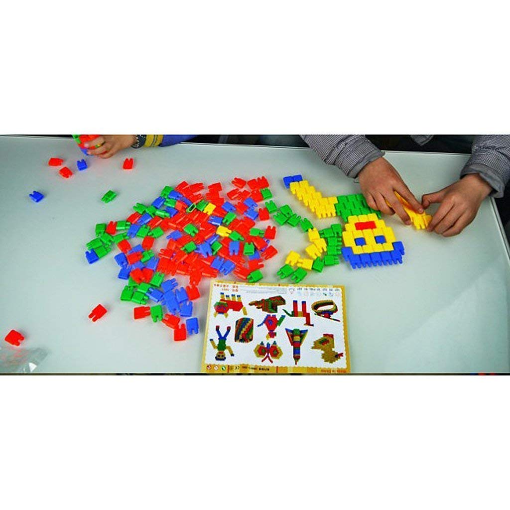 Storio DIY Puzzle Building Blocks Game Toys for Kids Educational Blocks Learning Puzzle Learning Toy for Kids (Bullet Blocks), Multicolor - Image 4 thumbnail