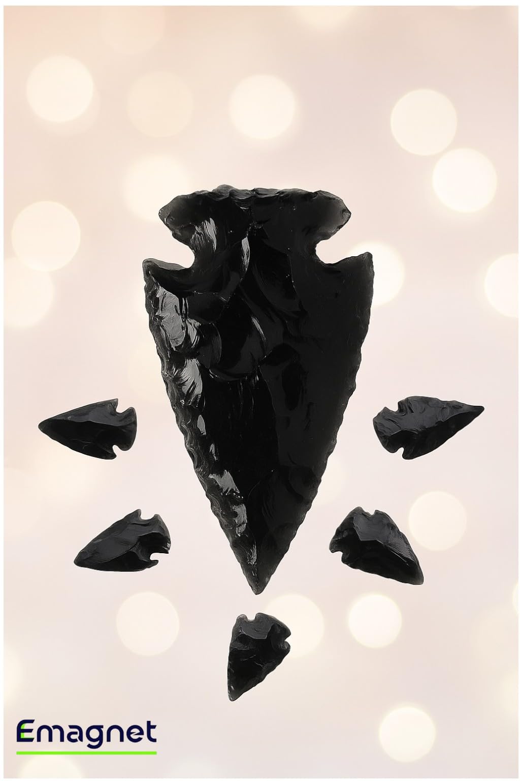 Black Obsidian Knife - Crystal Healing & Home Decor -5 Black Obsidian Knife - Crystal Healing & Home Decor -5