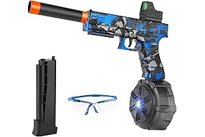 Electric JM-X2 Gel Ball Blaster Pistol FPS 360 with Drum