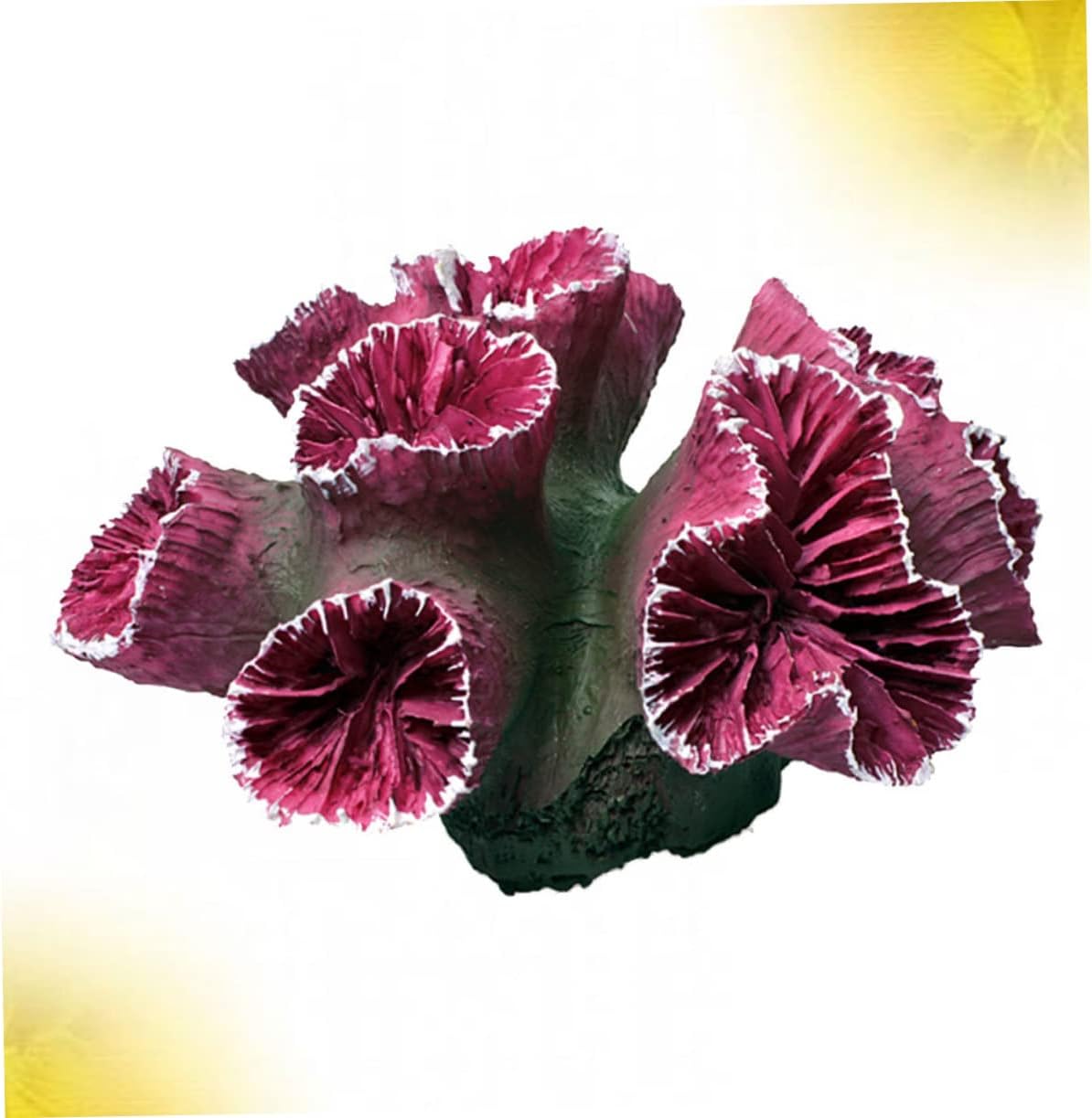 DOITOOL 3pcs Artificial Coral Reef Resin Decor for Aquariums Lifelike Fish Tank Ornament Beautiful Coral Landscape Easy to Clean Safe for Fresh Creative Decoration for Aquarium Settings