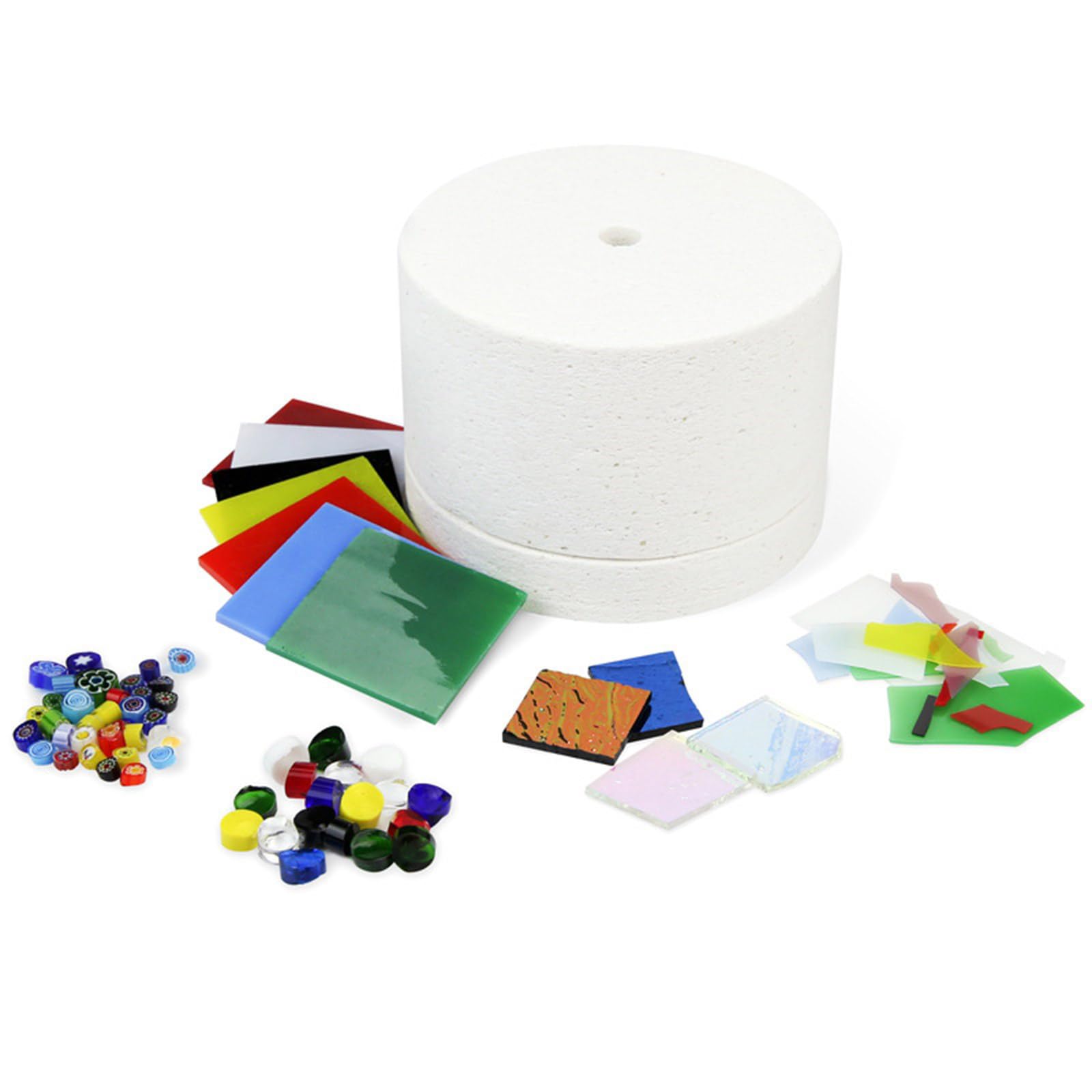 Einfach zu bedienendes Mikrowellenofen-Set, Glasschmelzöfen, Papierzubehör, perfekt für Schmuck und kreative Geschenke, künstlerisches Werkstattzubehör