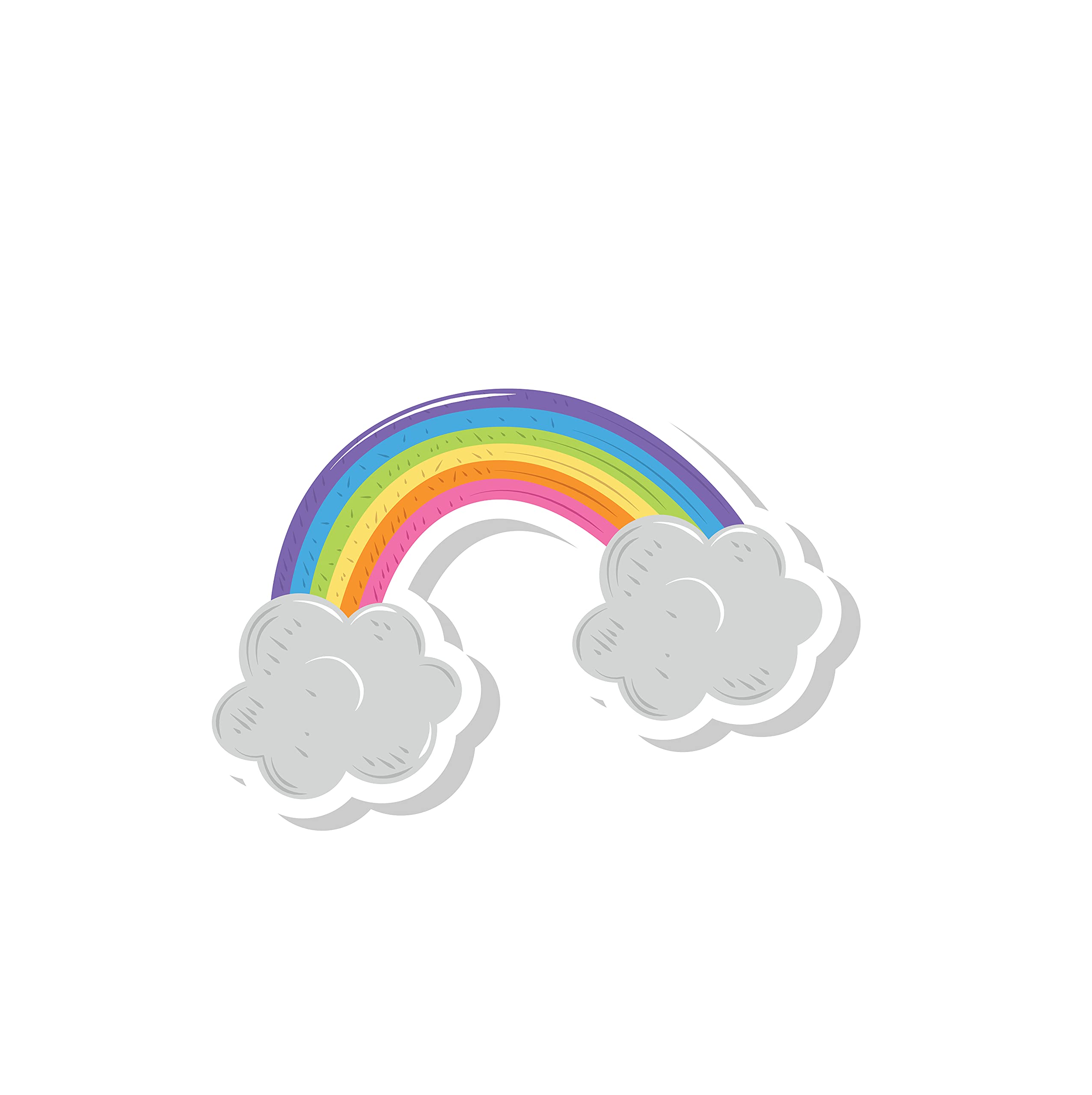 woopme Rainbow Stickers Laptop Boys Girls Programmers Car Bicycle Luggage Notebook Water Bottles Guitar Graffiti Patches Printed Wall Funny Vinyl Decals Mini Sticker (Multicolored) (B097995F76) Amazon Price History, Amazon Price Tracker