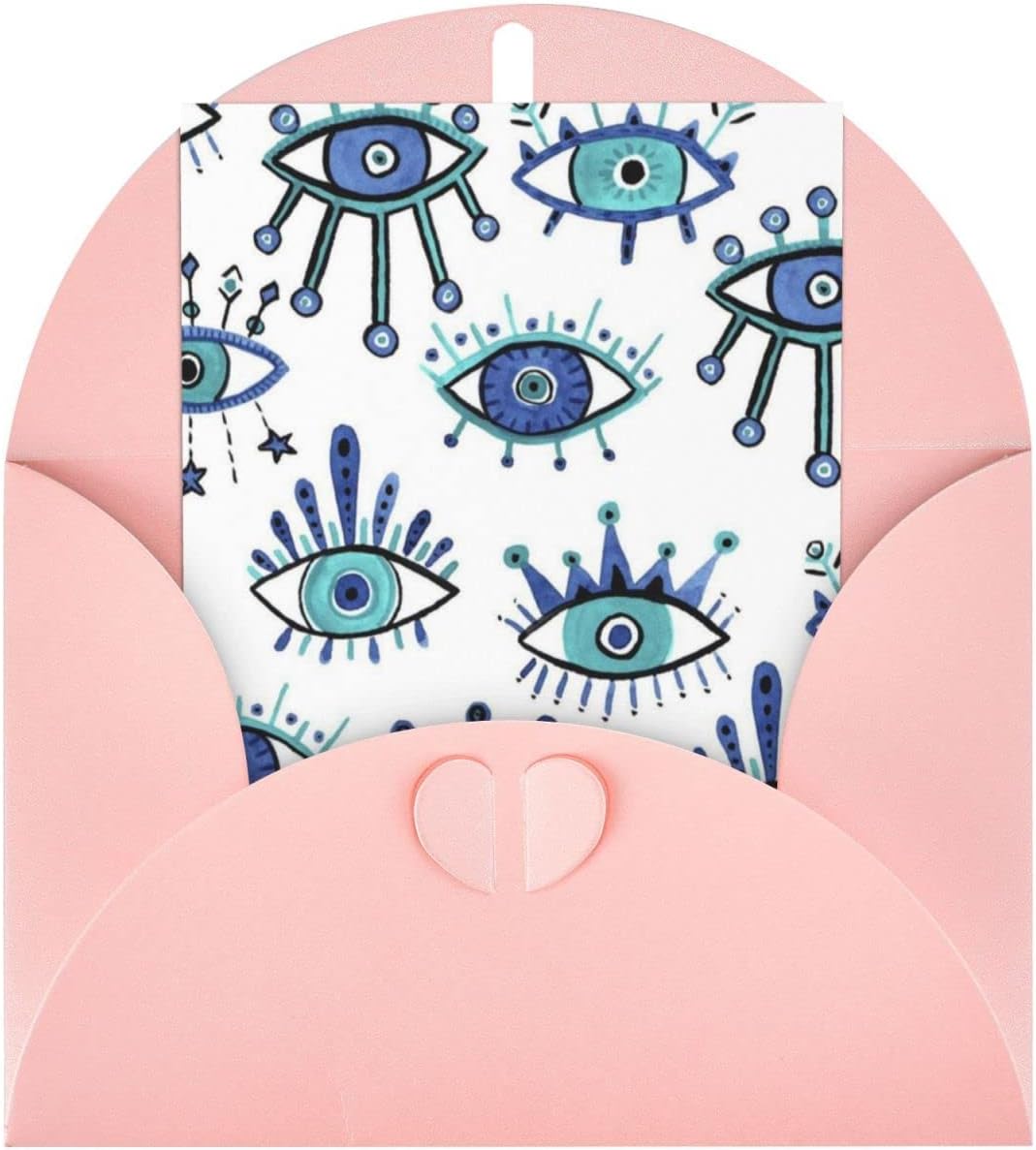 VOZITI Eyes (4) Greeting Card Anniversary Card Bff Card Thank-You Card Holiday Card Wedding Card Friendship Card Gift Card Love Card
