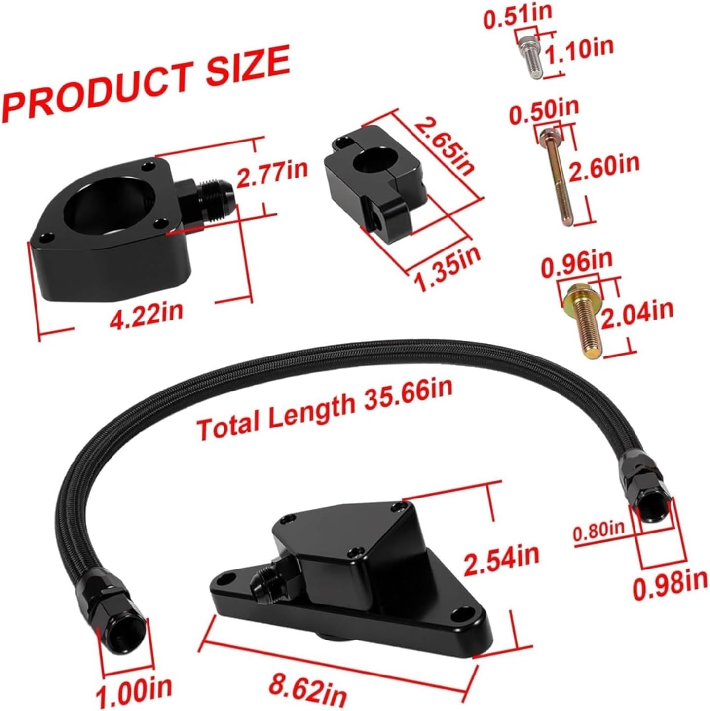 Coolant Kit for 2007.5-2018 for Dodge for Ram 6.7L for Cummins for Diesel Engines 2003-2007 5.9L Manual Transmission