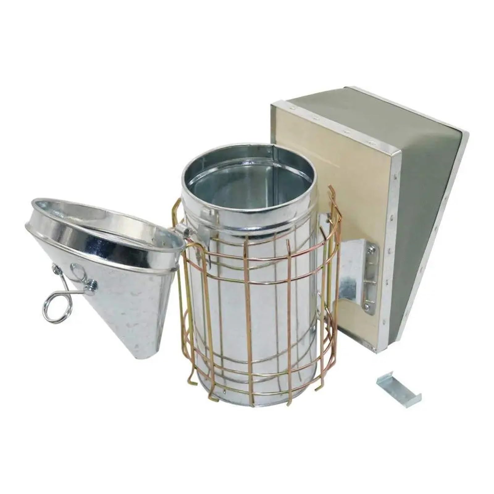1 pz spruzzatore di fumo in acciaio inossidabile affumicatore for apicoltura apicoltore dedicato affumicatore for attrezzatura for apicoltura