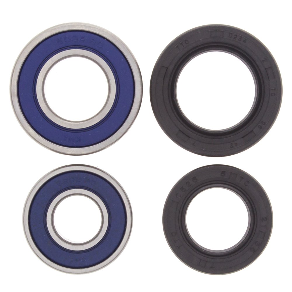 All Balls Racing 25-1044 Wheel Bearing Kit Compatible With/Replacement For Yamaha YFB250 Timberwolf 1995-1998, YFM 250 Raptor 2008-2013, YFM125 Raptor 2011-2013, YFM250 Beartracker, YFM250 Big Bear