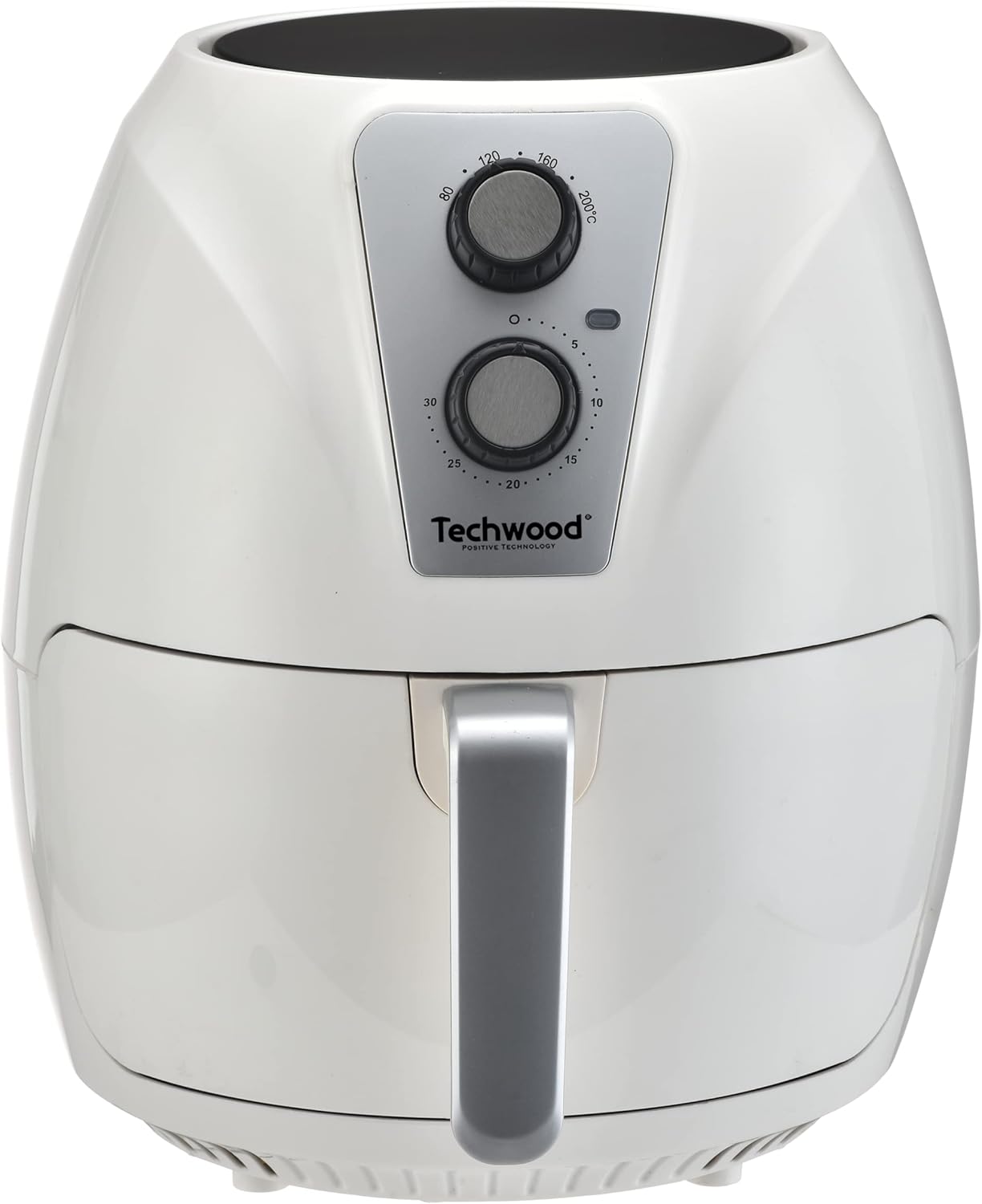Techwood Friggitrice Senza Olio, 3 L, Colore Bianco Techwood Friggitrice Senza Olio, 3 L, Colore Bianco