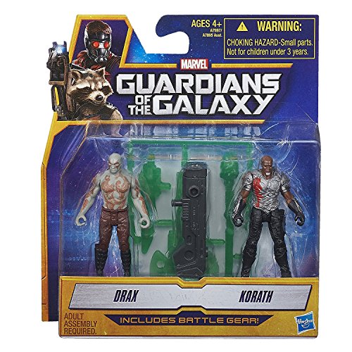 Figurine Drax Korath lot de 2 figurines miniatures pour manque de place Guardians of the Galaxy