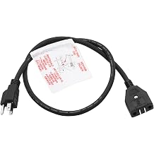 Masterbuilt 10-Liter Electric Fryer Magnetic Power Cord Replacement, Compatible with Masterbuilt 10-Liter Turkey Fryer Detachable Power Cord Part Number MB20012420 MB20010326