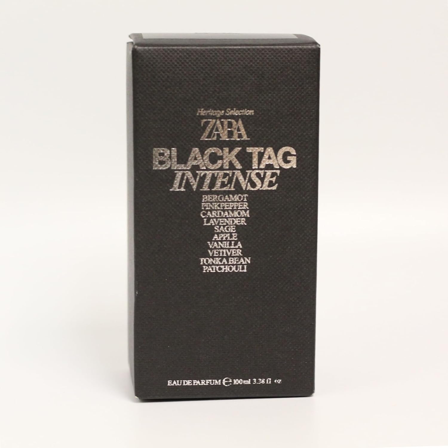 Zara Black Tag Intense Perfume for Men Lavender Vetiver & Tonka Bean Fragrance Scent Eau de Parfum EDP 100ml (3.38 fl. oz) - Image 3