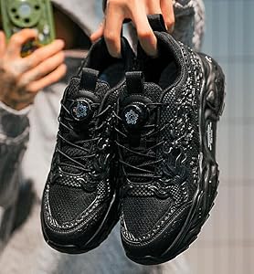 Amazon | 【shoes-tbc-126-27.0】 ドラゴンモチーフ シューズ