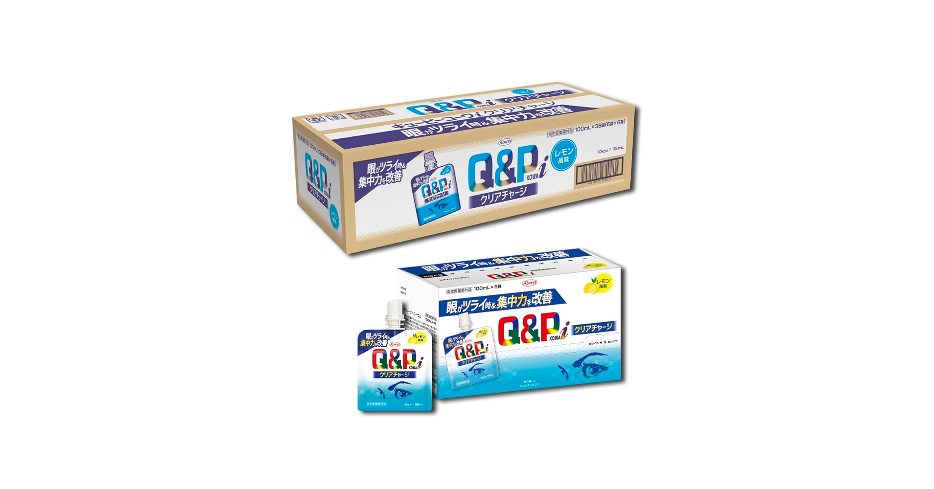 Amazon | キューピーコーワiクリアチャージ レモン風味 100mL
