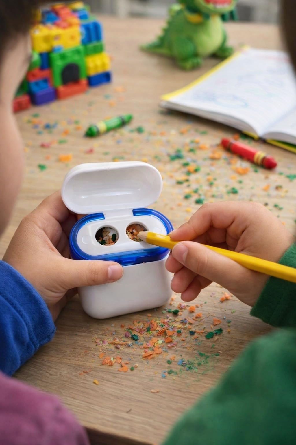 Wireless Earbud Style Pencil Sharpener Funny Desktop Gift Multicolor (1 PC) 1