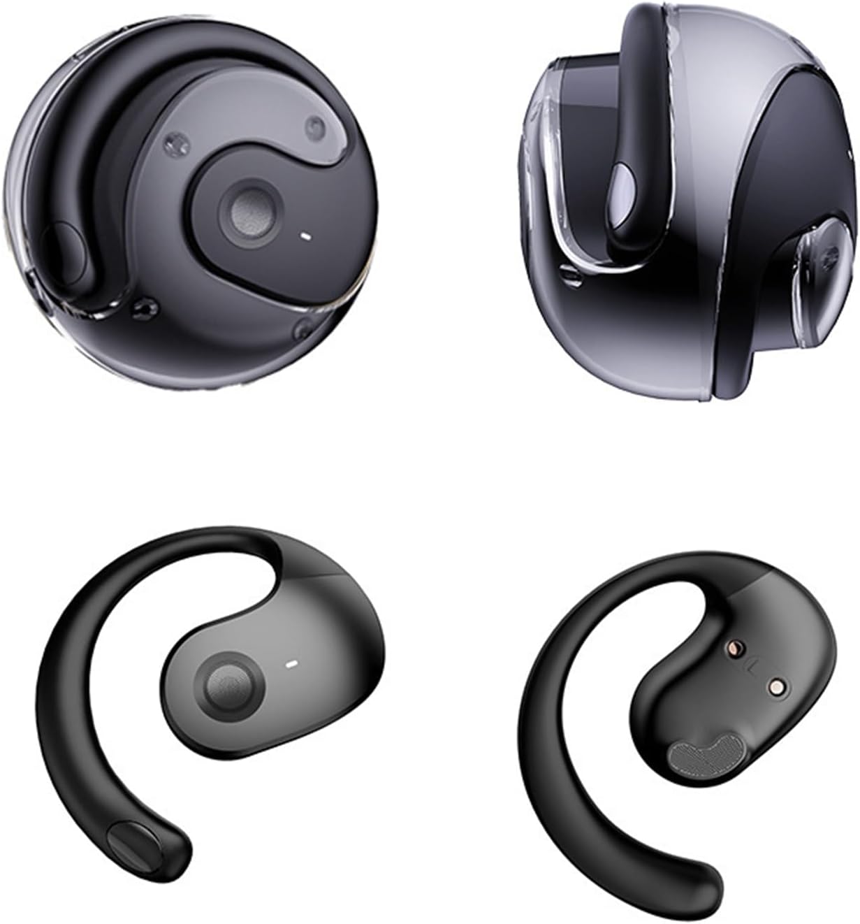 HYDIK 2024 Small Coconut Mini Bluetooth Headset, Small