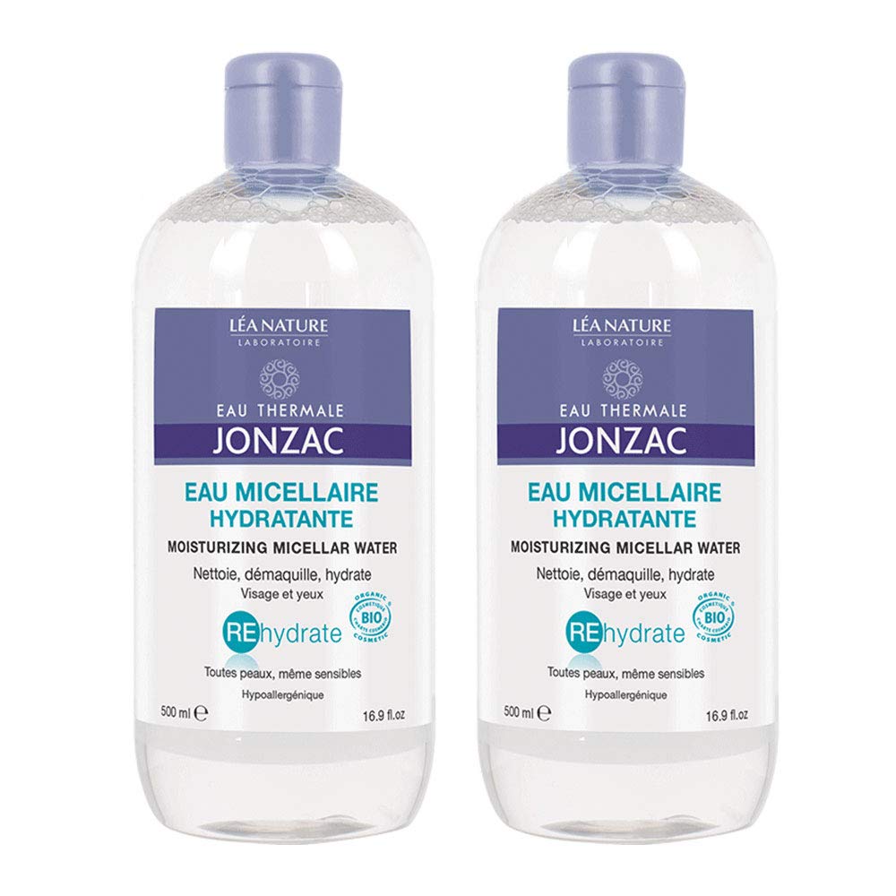 Jonzac Rehydrate Nemlendirici ve Temizleyici Organik Misel Su 2 x 500 ml