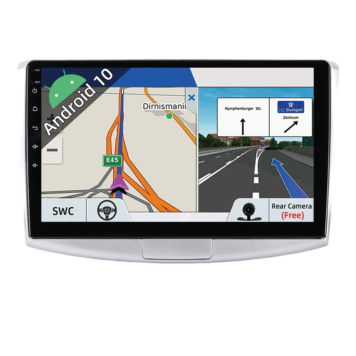 JOYX Android 12 Double Din Car Stereo Fit for Passat B6/B7 Magotan/CC (2010-2018) Head unit - [2G+32G] - Free Camera Canbus - 10.1 Inch IPS Screen -Support DAB WIFI 4G Steering Wheel Carplay Bluetooth