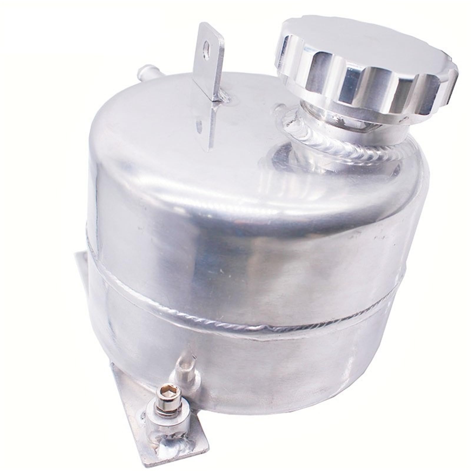Aluminiowy Kolektor Płynu Chłodzącego Zbiornik Przelewowy Na Wodę Może Akcesoria Samochodowe Pasujące Do BMW Mini Cooper S R52 R53 02-08 Zestaw zbiornika rozprężnego