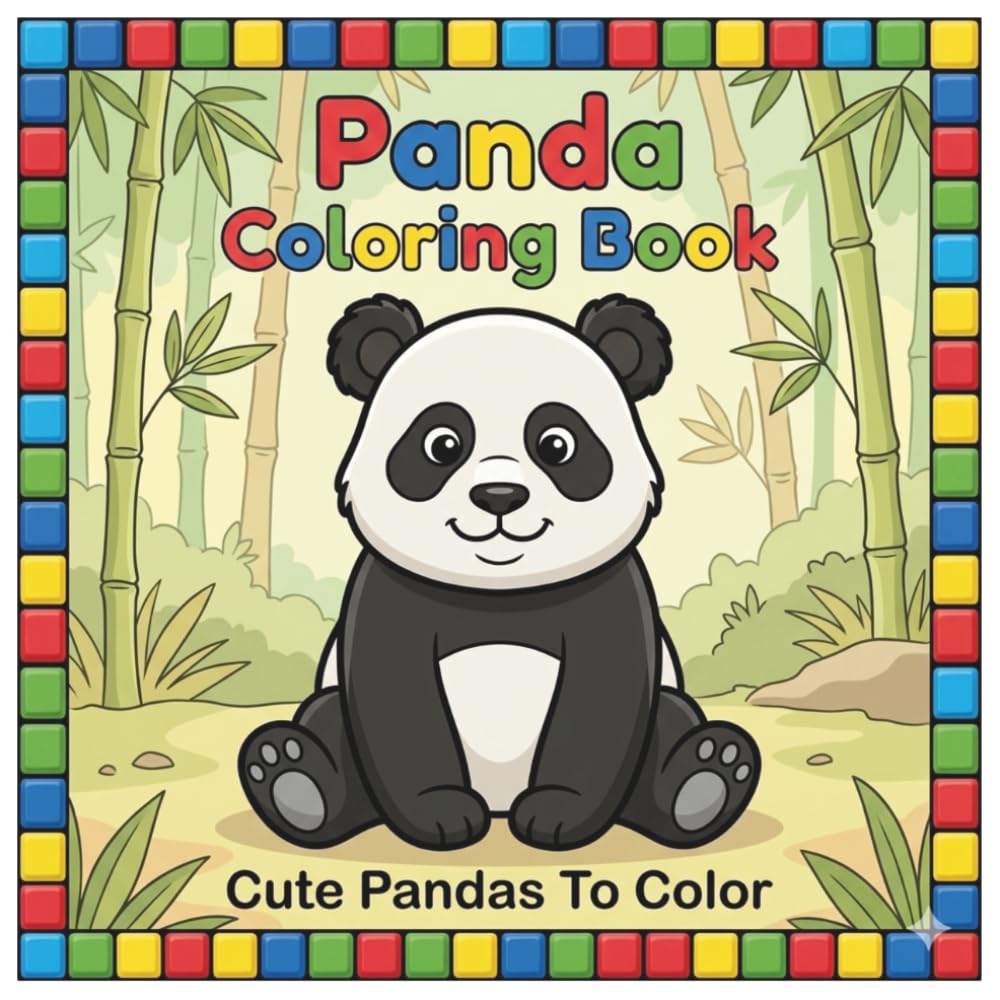 Panda Coloring Book: Coloring Book For Kids | Cute Animal Coloring Book | Cute Panda Coloring Book | Pandas For Kids | Kid Coloring Book | Coloring Pages For Children Ages 3-6
