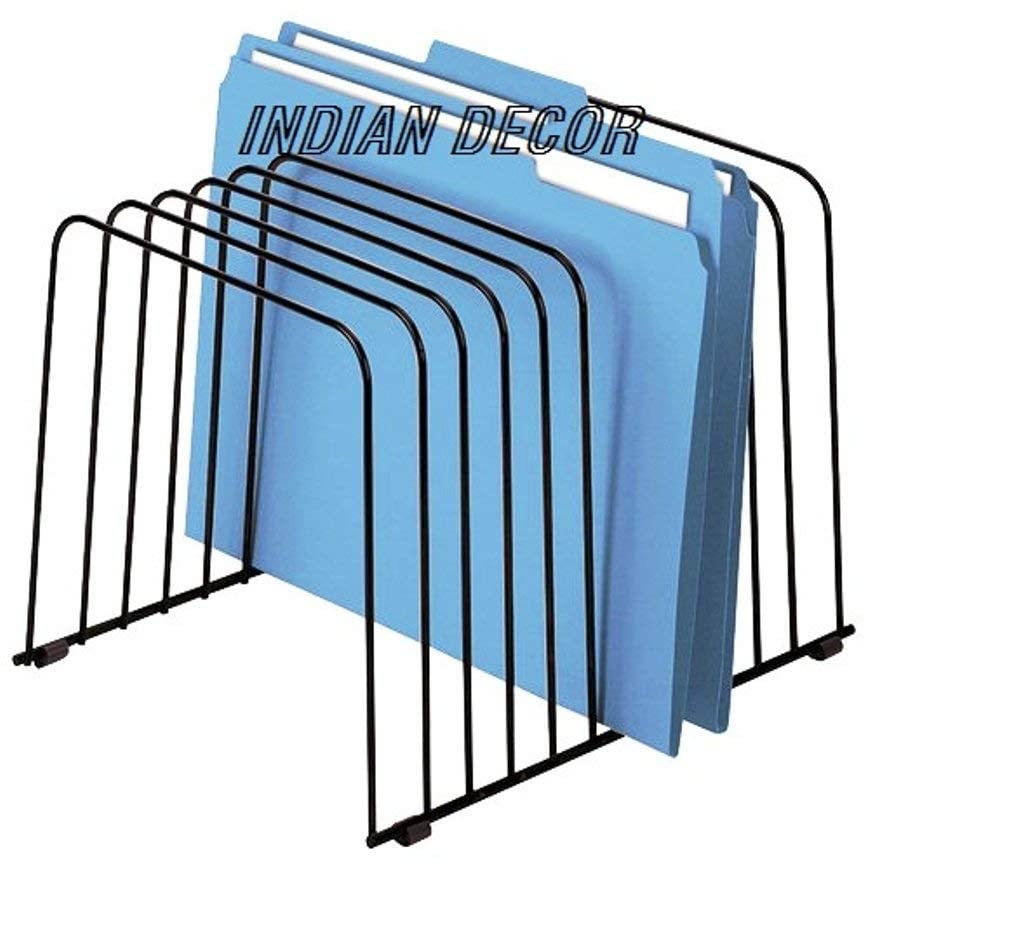 INDIAN DECOR 282220 HEAVY DUTY OFFICE DESKTOP ORGANIZER/FILE SEPARATOR