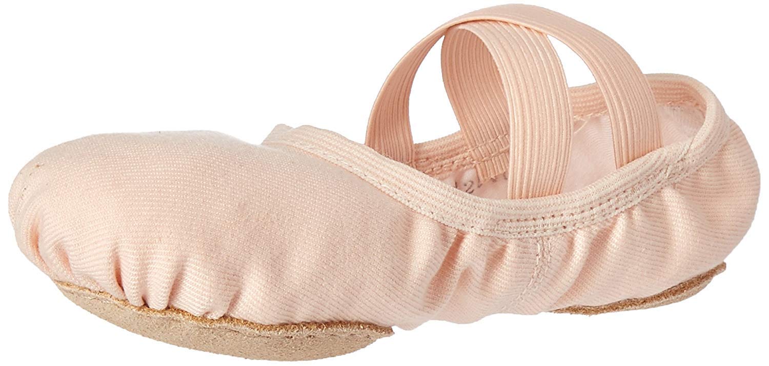 BlochDance Women's Performa Stretch Canvas Split Sole Ballet Shoe/Slipper