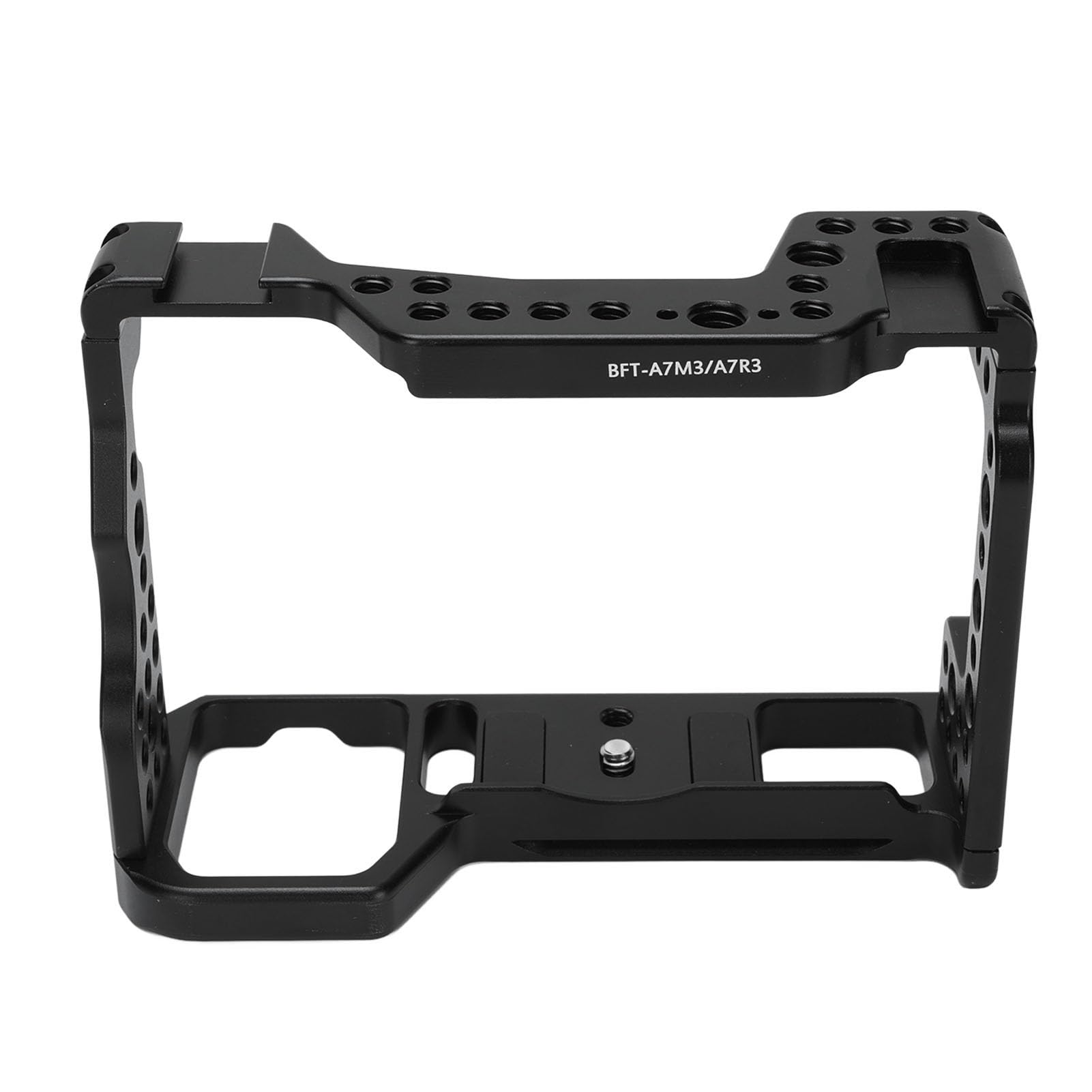 Generic Gabbia per Fotocamera per Produzione Video per A7M3 A7R3 Piastra a Sgancio Rapido Scivolo Scorrevole Rig per Fotocamera per Creatori di Contenuti In Lega di Alluminio