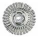 Twist Wire Wheel Wire Brush, Threaded Arbor