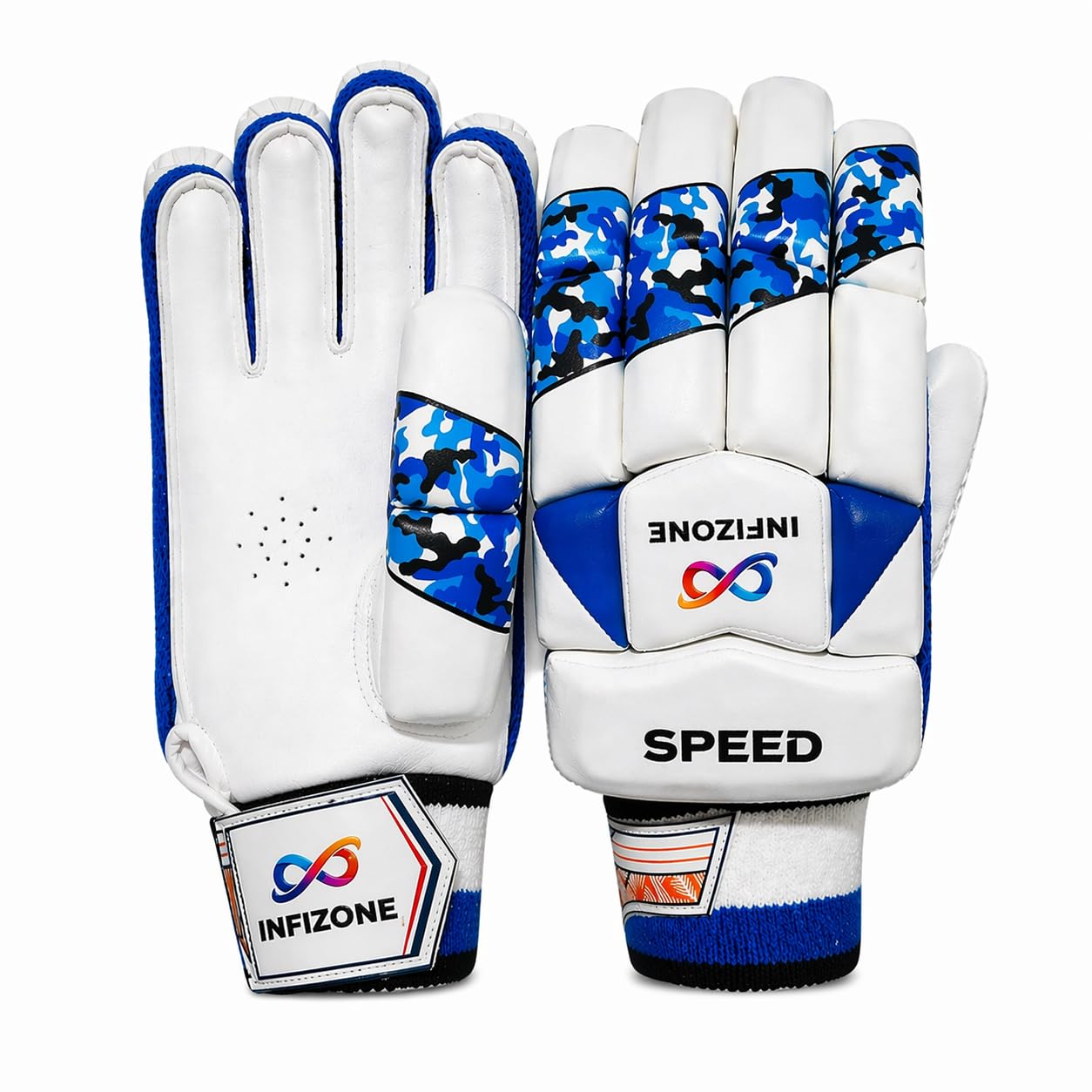 Cricket Batting Gloves for Men & Youth, Right Hand | Premium Leather Palm | Light Weight Multilayer Protection, Leather‑Ball Ready I Professional Cricket Gloves.-picture-14