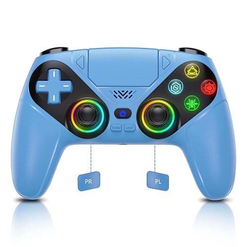 Dinosoo RGB Wireless Controller for PS5/PC