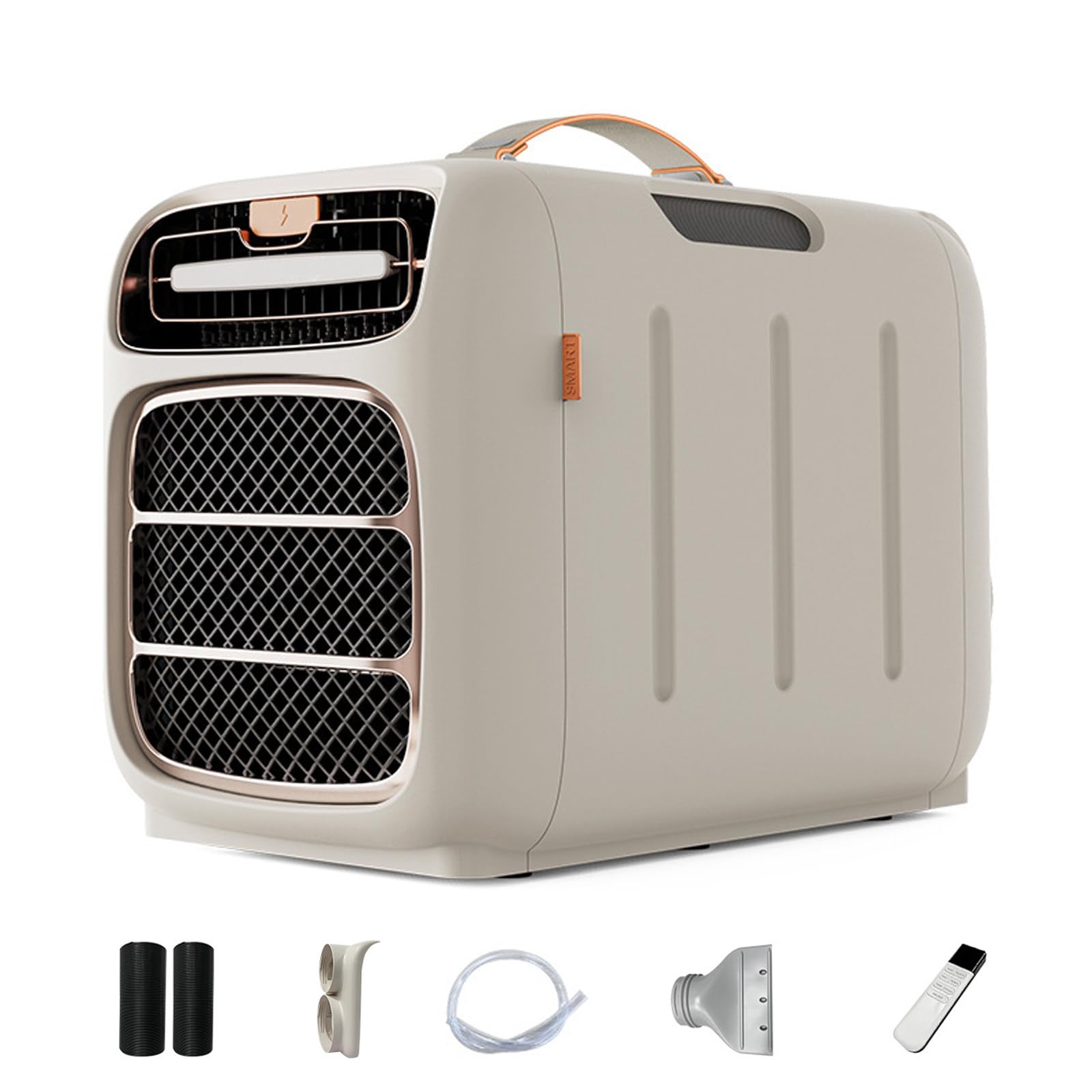 richigblosmum 5,000 BTU Tent AC for Camping – Portable Air Conditioner for RV, Bedroom & Pet Area, Low Noise, Remote Control, Touch Panel, Small Space Cooling Only DC24v