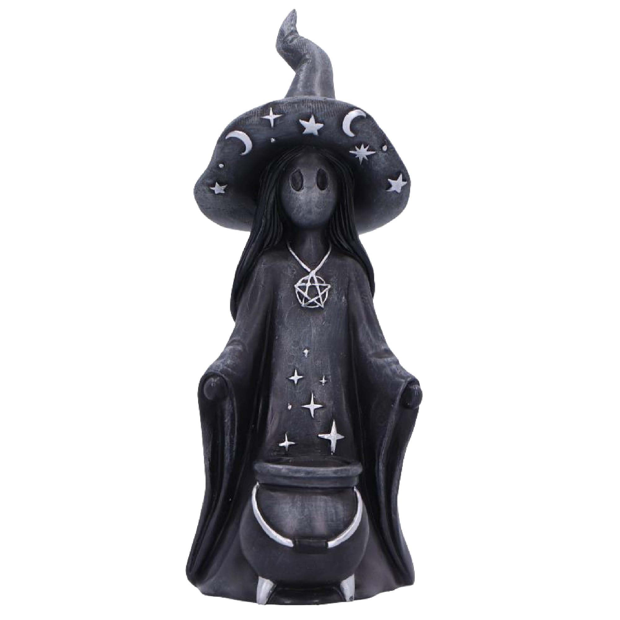 Nemesis Now Multicolor Little Souls Collection Witchy Decor – Witch Figurine For Mystical Home Décor – Cast In The Finest Resin, Expertly Hand-Painted – Dazzle