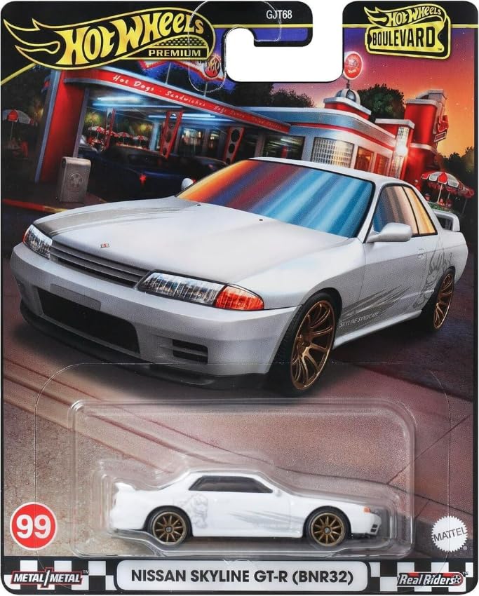 Amazon.com: Hot Wheels Boulevard Nissan Skyline GT-R (BNR32), 1:64
