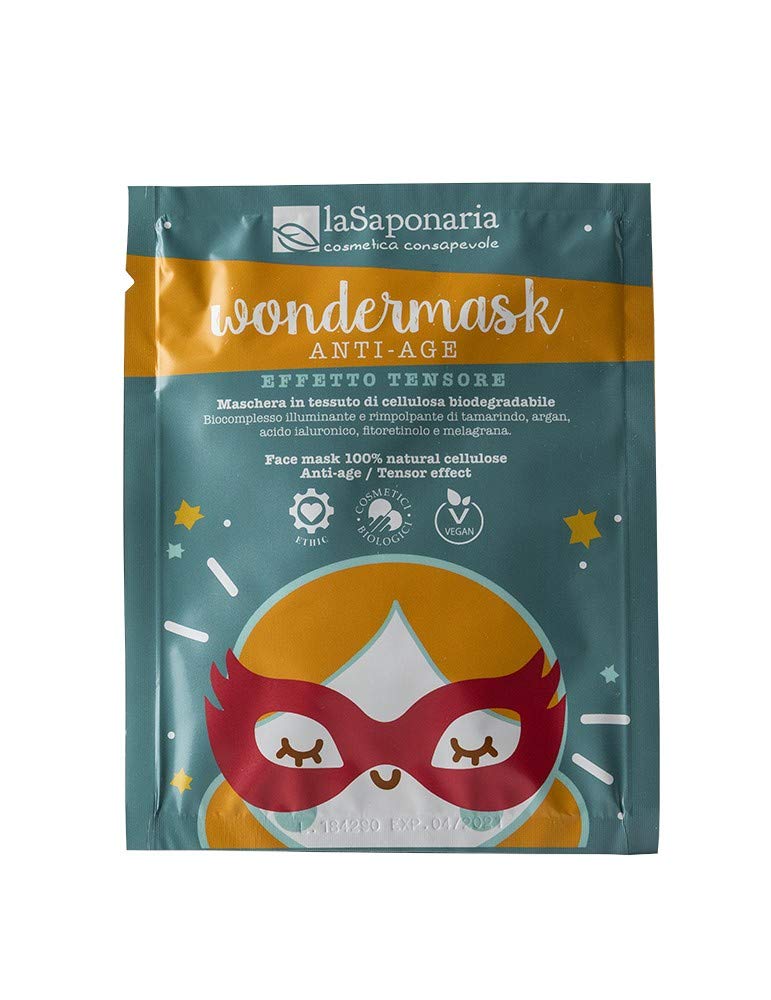 La Saponaria Maschera in tessuto anti-age Wondermask