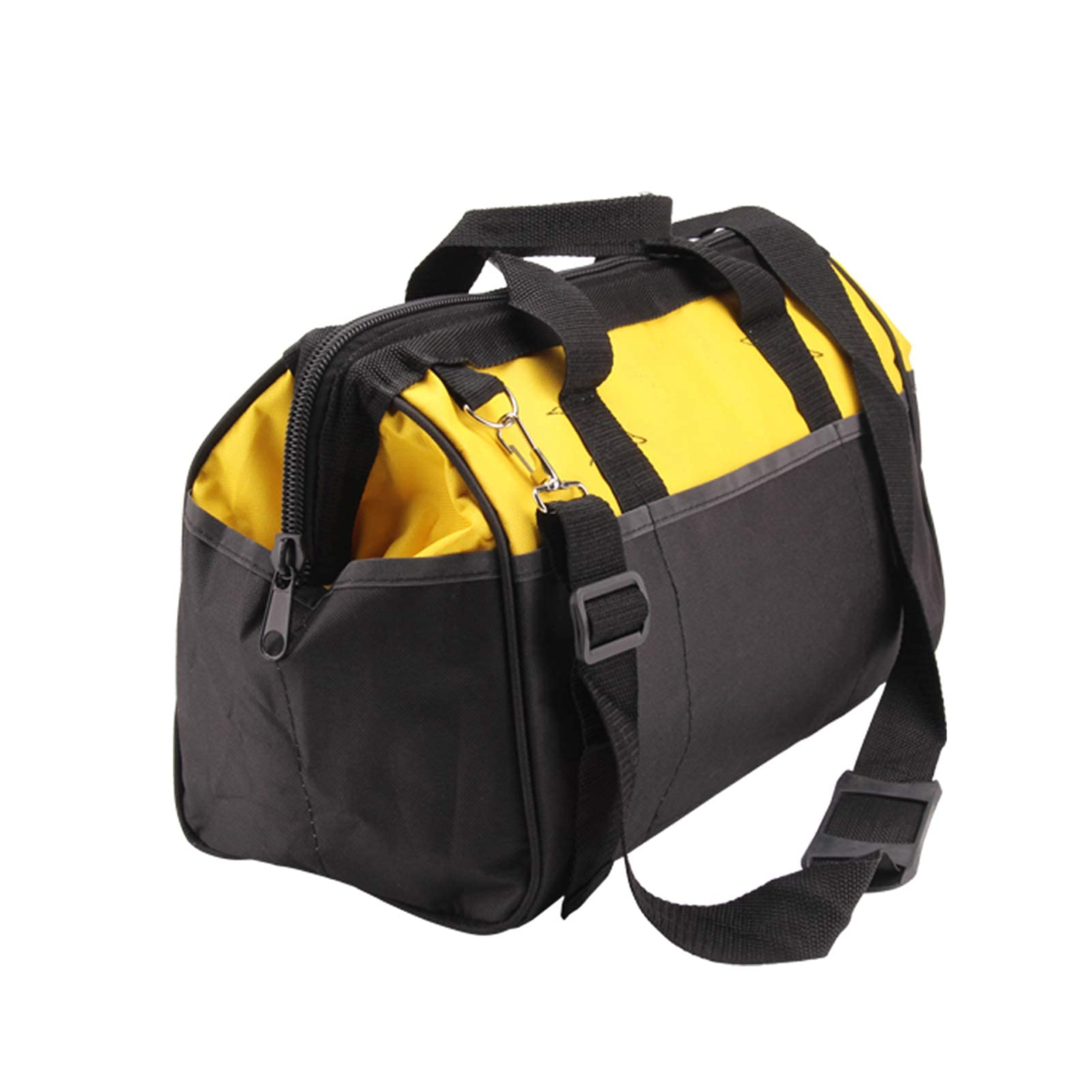 16 Inch Tool Tote Bag Organizer Canvas Wide Open Mouth with Shoulder Strap