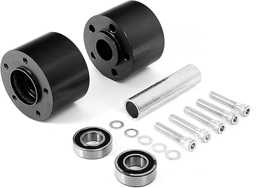 Miniatura 2 de TCMT Buje de rueda delantera de doble disco para Harley Touring ABSmodelos no ABS Road King Electra Street Road Glide Ultra Limited 2008-2022