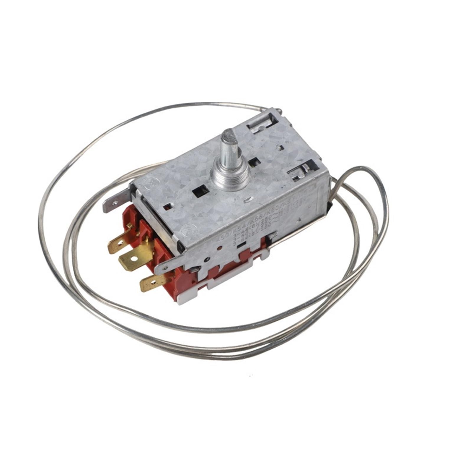 Interruttore termostato per frigorifero, compatibile con Siemens, con asse a D da 80 cm.