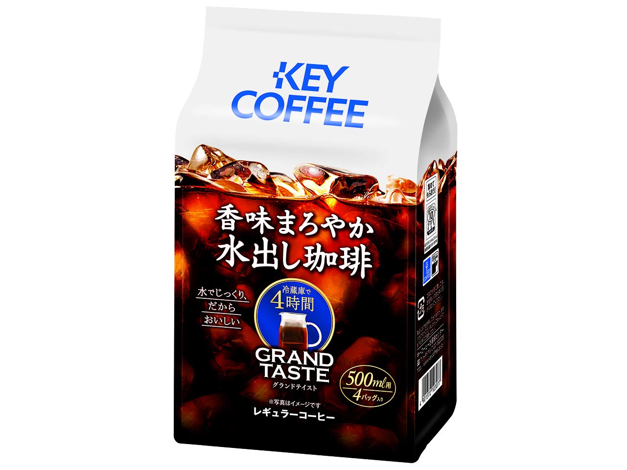 Amazon.co.jp: キーコーヒー KEY DOORS+ 香味まろやか水出し珈琲 4P×6