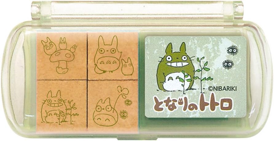Beverly Ghibli My Neighbor Totoro Stamp Hanko Mini Stamp Set 1 SGM-001