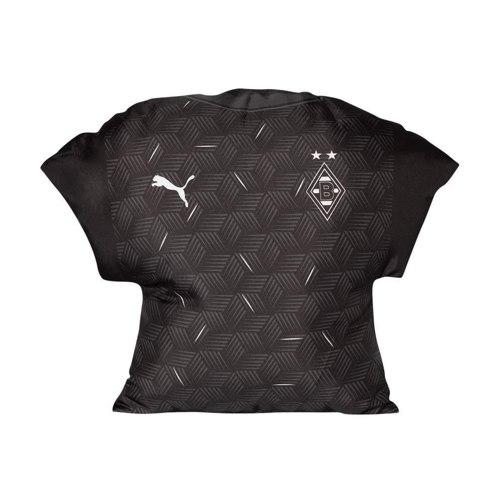 Borussia Mönchengladbach Trikot Kissen Away 20/21 schwarz