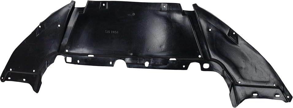 Evan Fischer Front Engine Splash Shield Compatible with 2012-2018 Ford Focus FO1228119
