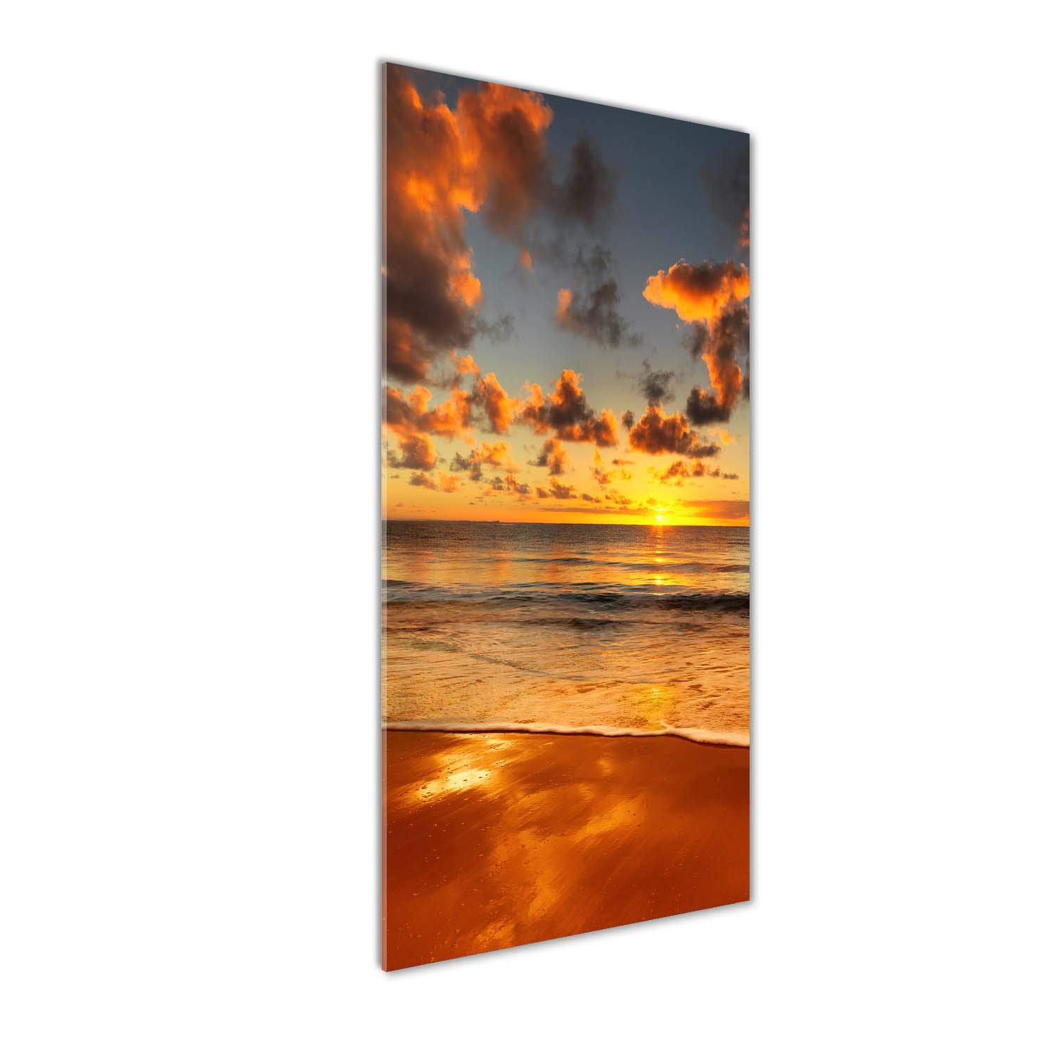 Mural art en plastique acrylique 50x125 cm Tulup pour remplacer les tableaux lourds en verre