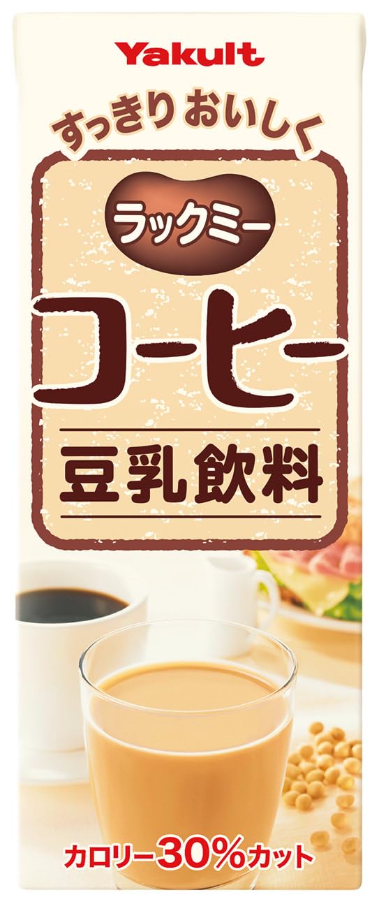 Amazon.co.jp: ヤクルト ラックミー コーヒー 200ml紙パック×24本入