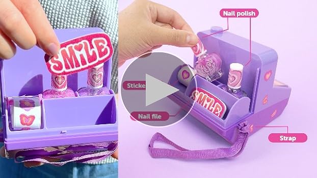 Amazon.com: Make It Real: Instant Glam Cosmetic Case - 23pcs
