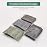 RUBY.Q Gun Socks, 4pcs Silicone Treated Gun Socks, 48 4in Knit Gun Socks, Flexible Design Knit Gun Hunting and Shooting Holder Socks for Rifles, Scopes, Pistol Grips & Tactical Accessories