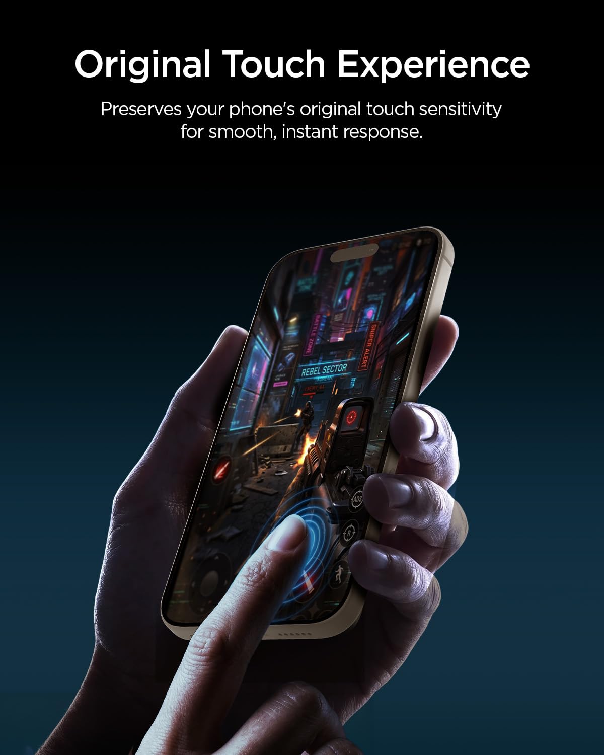Spigen EZ Fit Pro Tempered Glass for iPhone 18 Pro Max / 17 Pro Max [2Pack] Screen Protector Guard — Amazon image 6