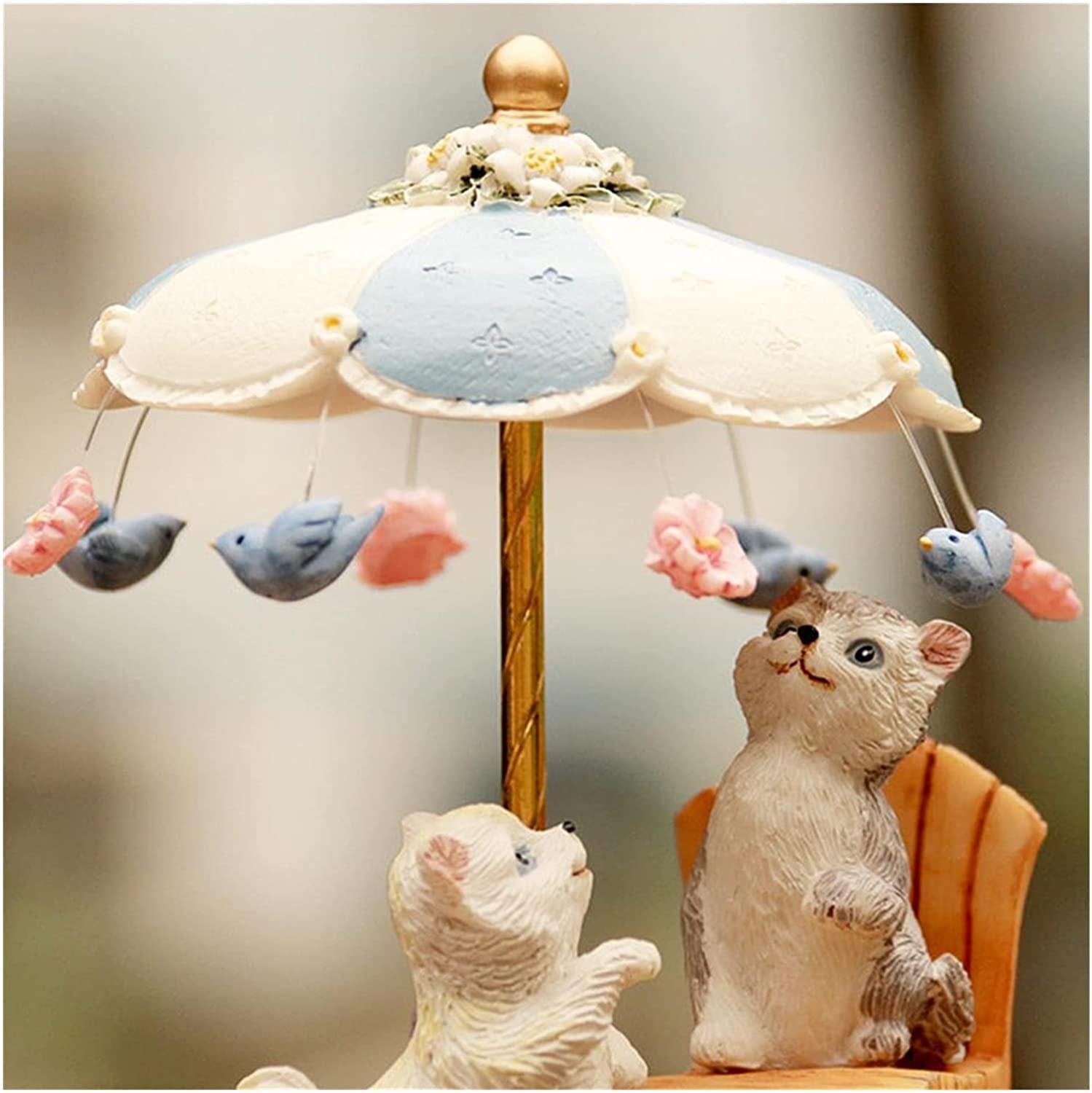 TsoLAY HSF Scatola di Musica Personalizzata Carino Cat Music Box Rotating Music Box Romantico Regalo di Compleanno Creativo for la Fidanzata Regalo per San Valentino Natale