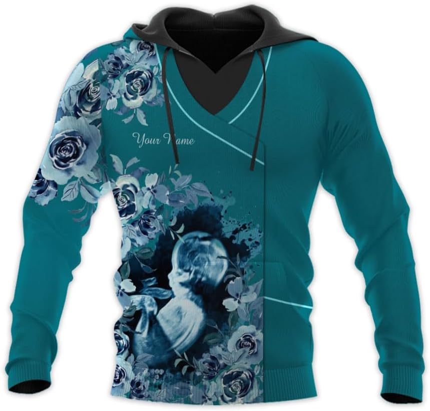 Custom Sonographer Shirt for Men Women, Personalized Ultrasound Tech Shirts for Sonography Technician Gifts Sonographers