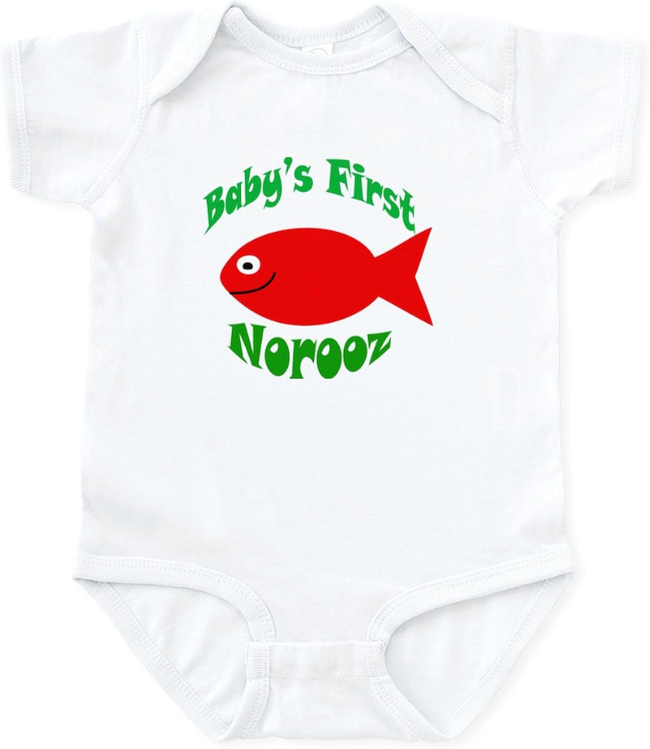 CafePress Baby's First Norooz Infant Bodysuit Cute Infant Bodysuit Baby Romper