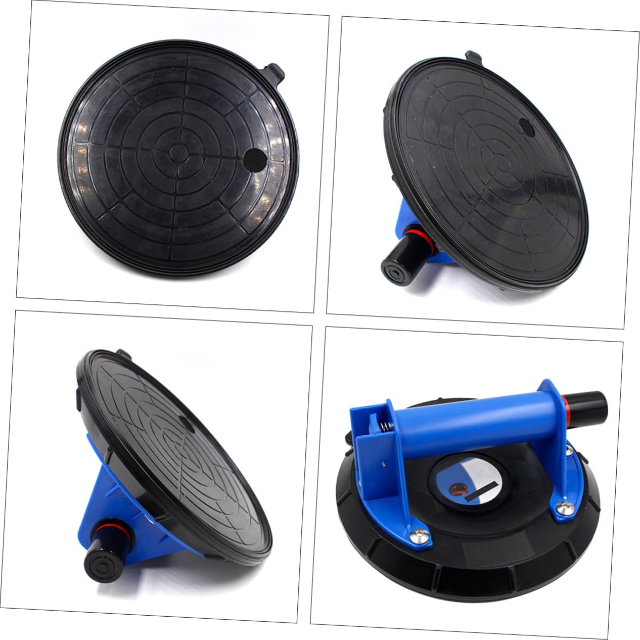 MUSISALY Double Layer Vacuum Suction Cup Heavy Duty Sucker Tile Suction Cup Tool Heavy Duty Suction Cup Panel Vacuum Sucker Vacuum Suction Lifter Vacuum Glass Suction Cup Glass Lifter Nylon